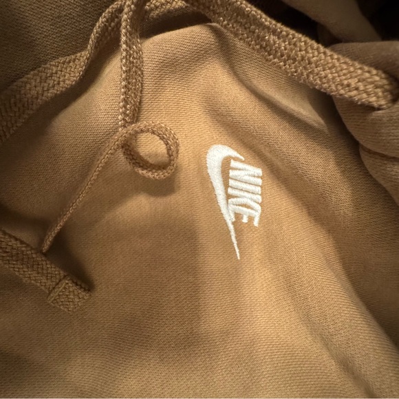 Nike 2 Piece Matching Set Joggers and Hoodie Tan Beige S - Picture 12 of 14